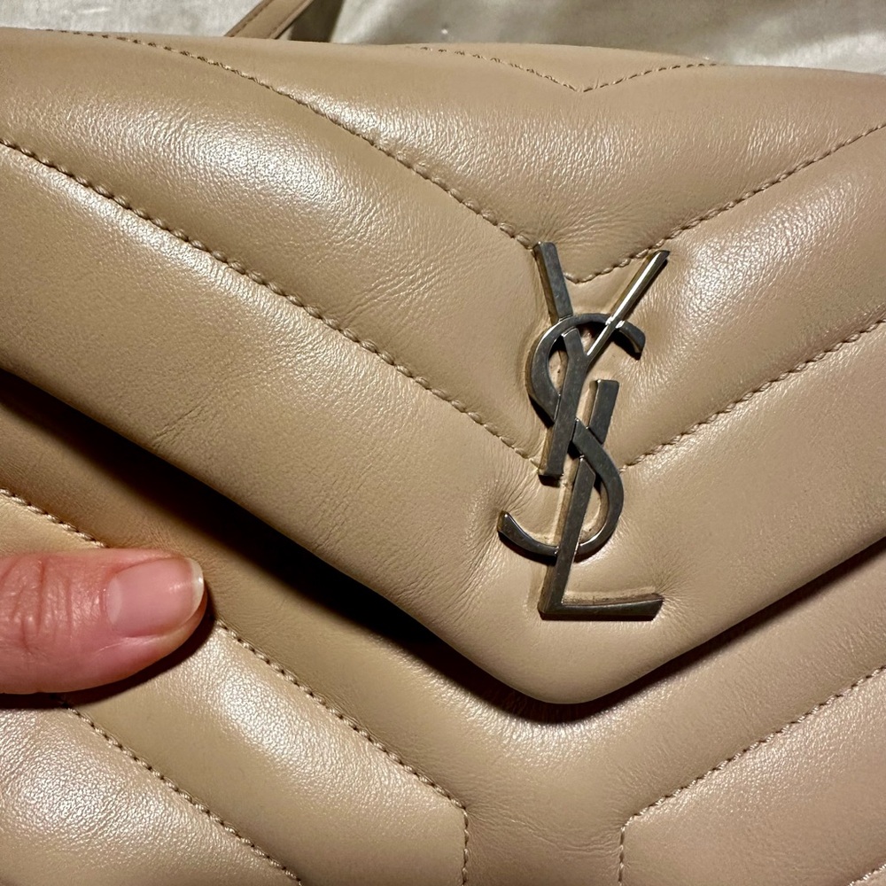 Saint Laurent Tan Crossbody Bag - Picture 2 of 13